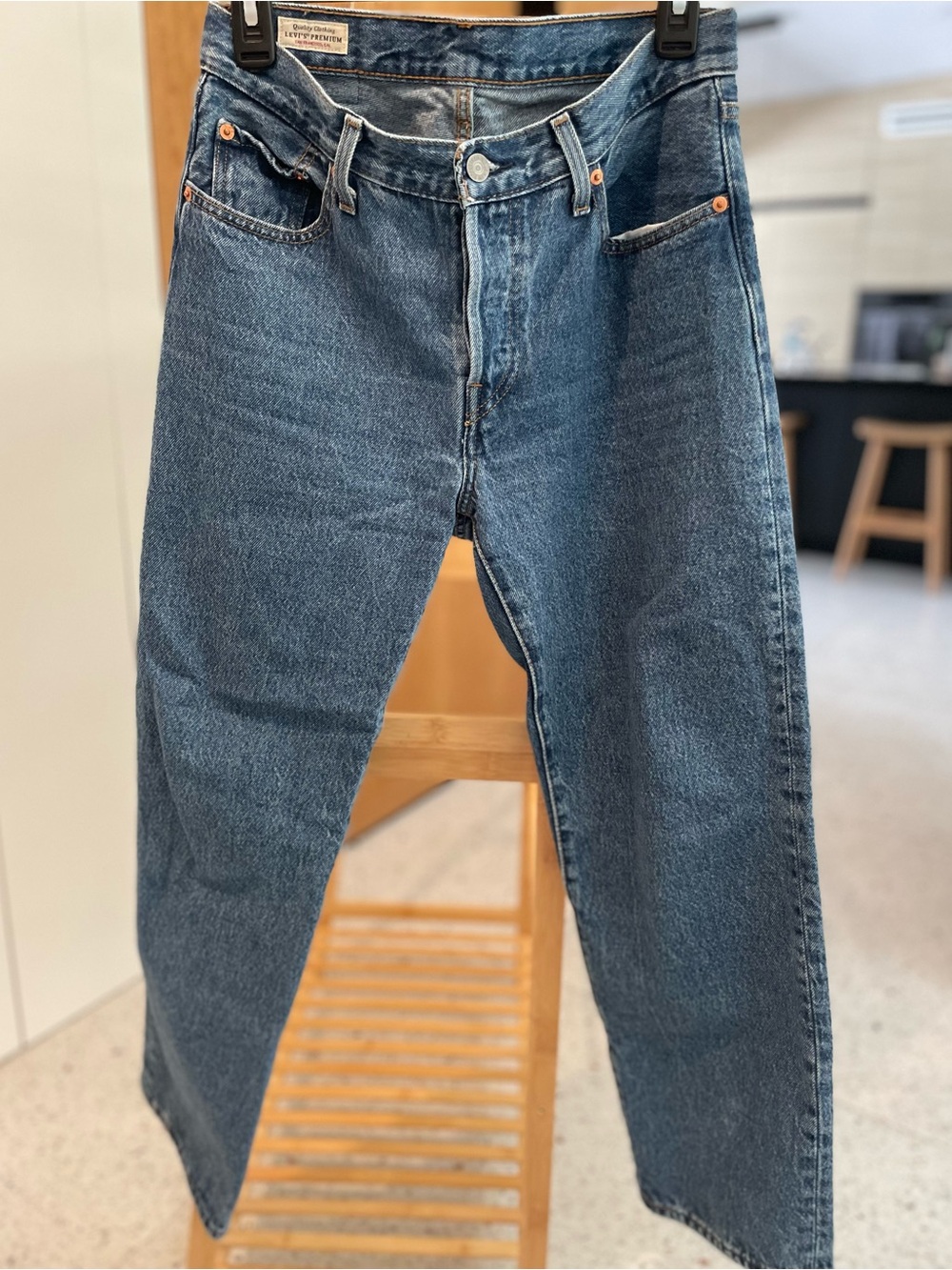 Levi’s Premium 501 '90s Jeans - Size 25x27 - Medium Wash Blue